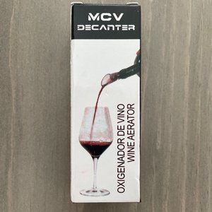 MCV Wine Aerator w Filter Air intake Pour Pourer Aerating Stopper Mini Decanter